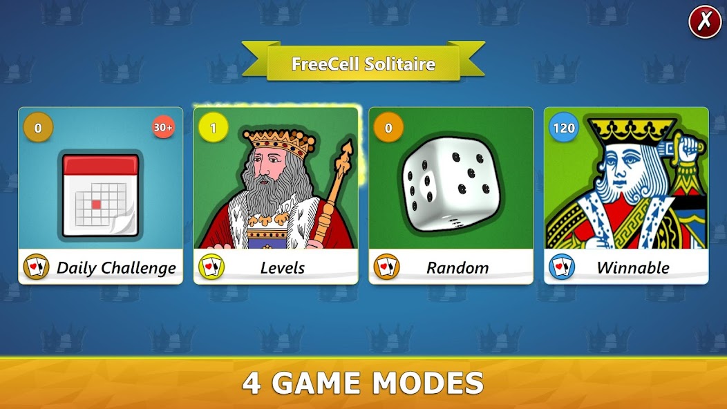 FreeCell Solitaire - Card Game