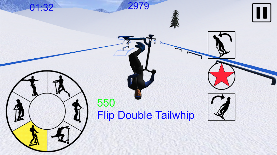 Snowscooter Freestyle Mountain