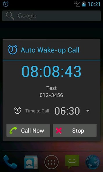 Auto Wake-up call