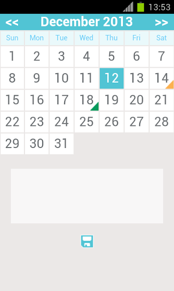 monthly calendar app