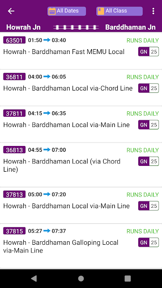 Kolkata Suburban Trains