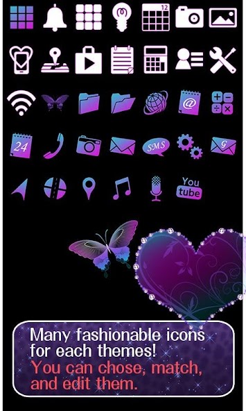 Violet Hearts Theme +HOME