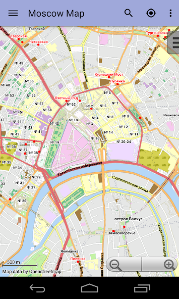 Moscow Offline City Map