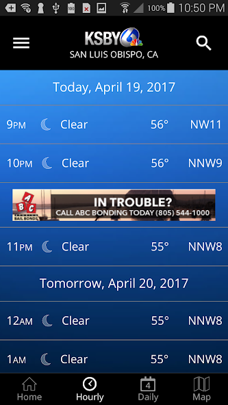 KSBY Microclimate Weather