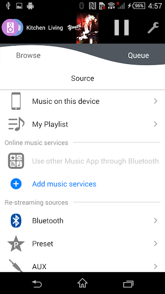 Panasonic Music Streaming