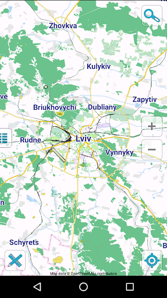 Map of Lviv offline