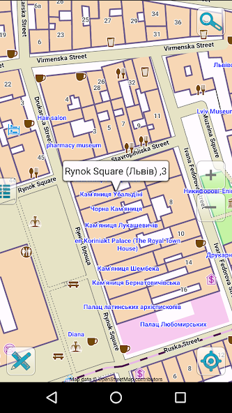 Map of Lviv offline