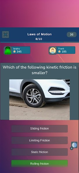 Physics Knowledge Quiz