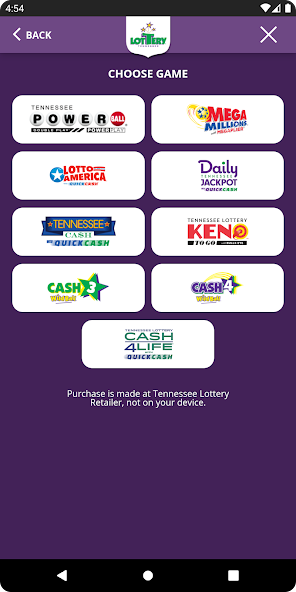 Tennessee Lottery Official App