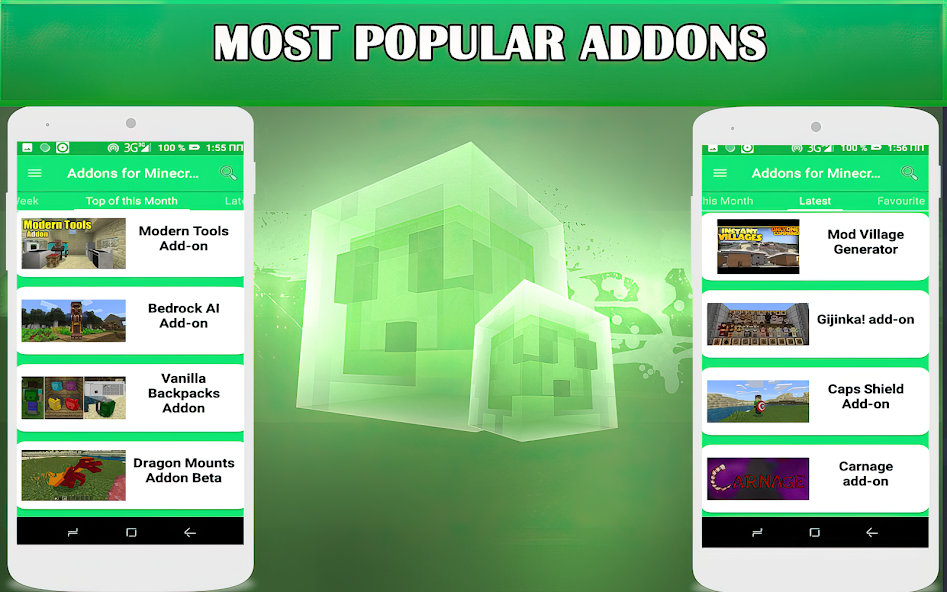 Addons  for Minecraft PE