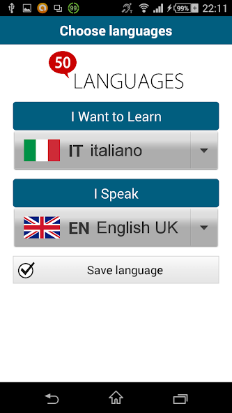 Learn Italian - 50 languages