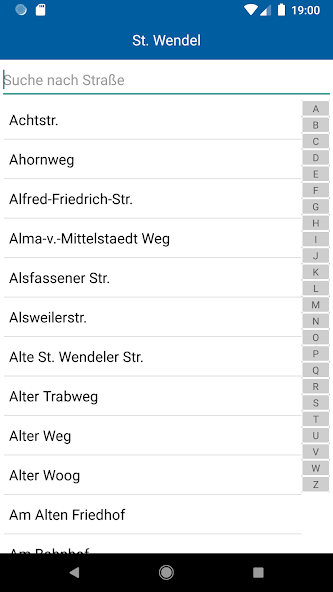 Abfall-App St. Wendel