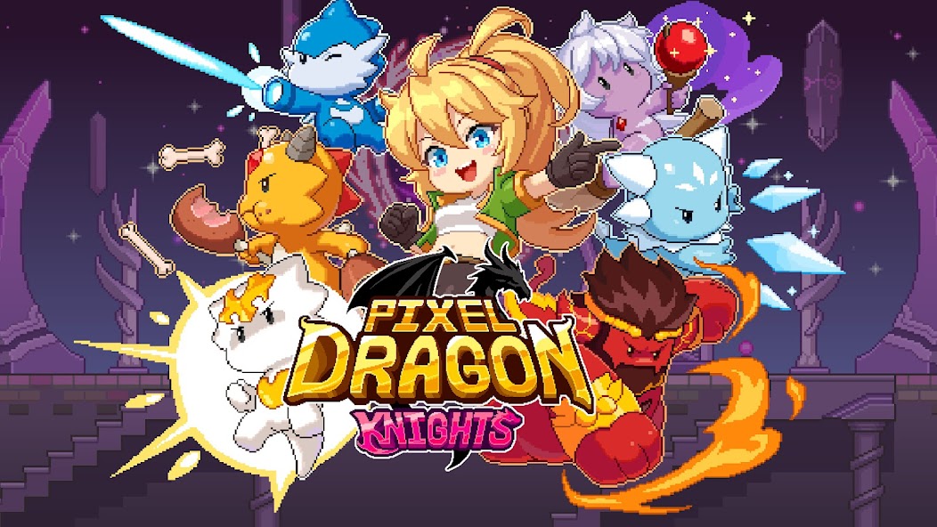 Pixel Dragon Knights: Idle RPG