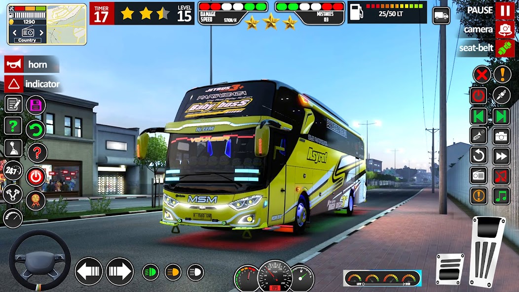 Bus Driving Passenger Bus Game