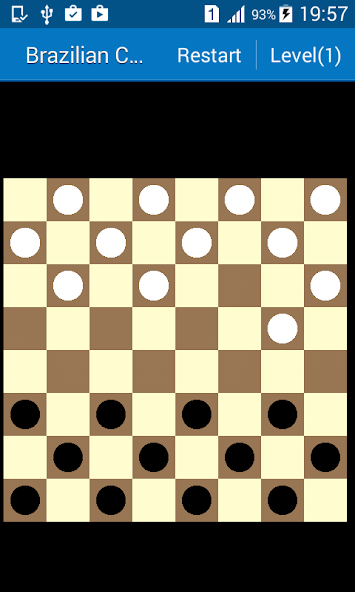 Brazilian checkers / draughts