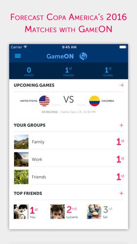 GameON - Copa America 2016