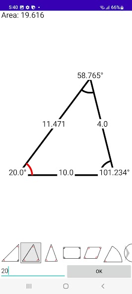 Visual Geometry Calculator