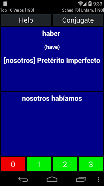 Spanish Verb Trainer