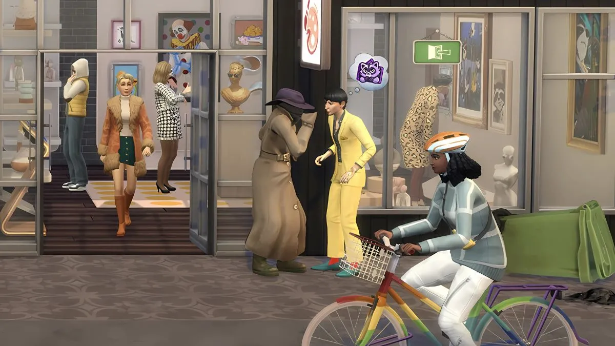 Wo befindet sich Trashley in den Sims 4 -Unternehmen und Hobbys Erweiterung?