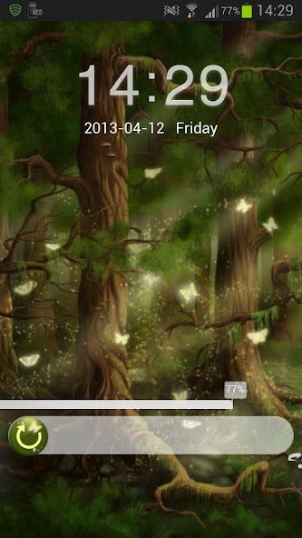 Forest Theme GO Locker