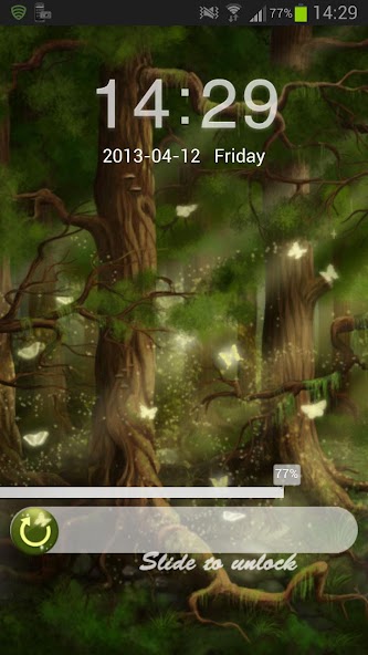 Forest Theme GO Locker