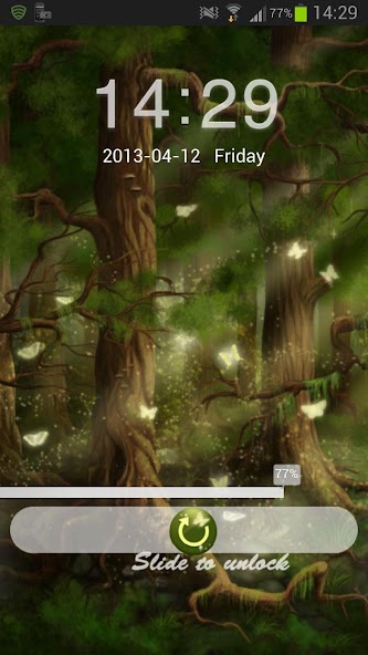 Forest Theme GO Locker