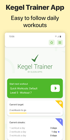 Kegel Trainer - Exercises