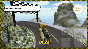 Snow Truck Hill Climb Racing