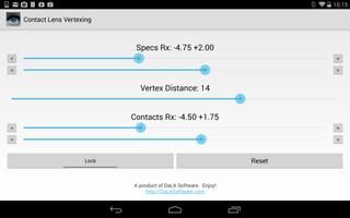 Contact Lens Vertexing