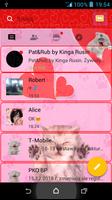 Pink Cats Theme GO SMS Pro