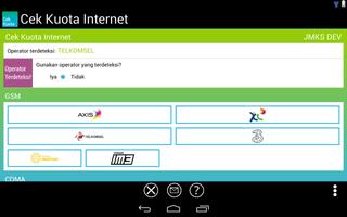 Cek Kuota Internet