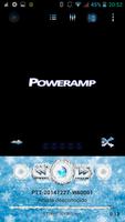 Poweramp Skin Blue Glacial