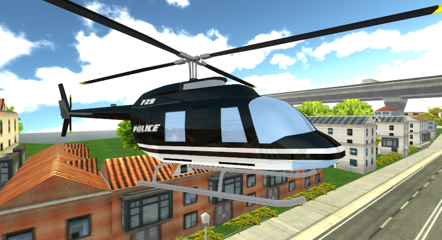 Police Helicopter Simulator 3D