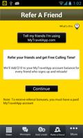 MyTravelApp Prepaid Calling