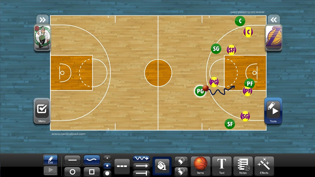 TacticalPad Basketball