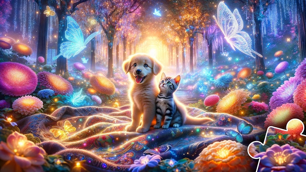 Dogs & Cats Puzzles for kids