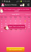 Bunnys Period Calendar/Tracker