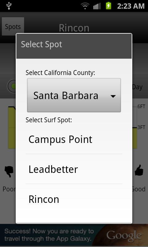 Surf Report CA