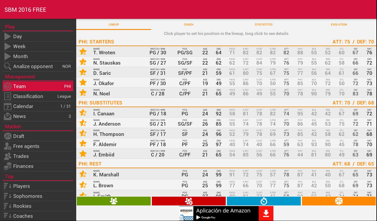 Super Basket Manager 16