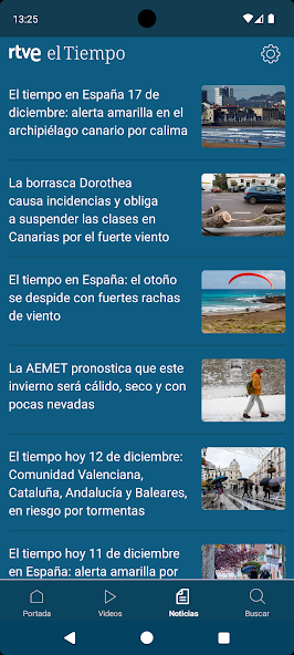 RTVE el Tiempo