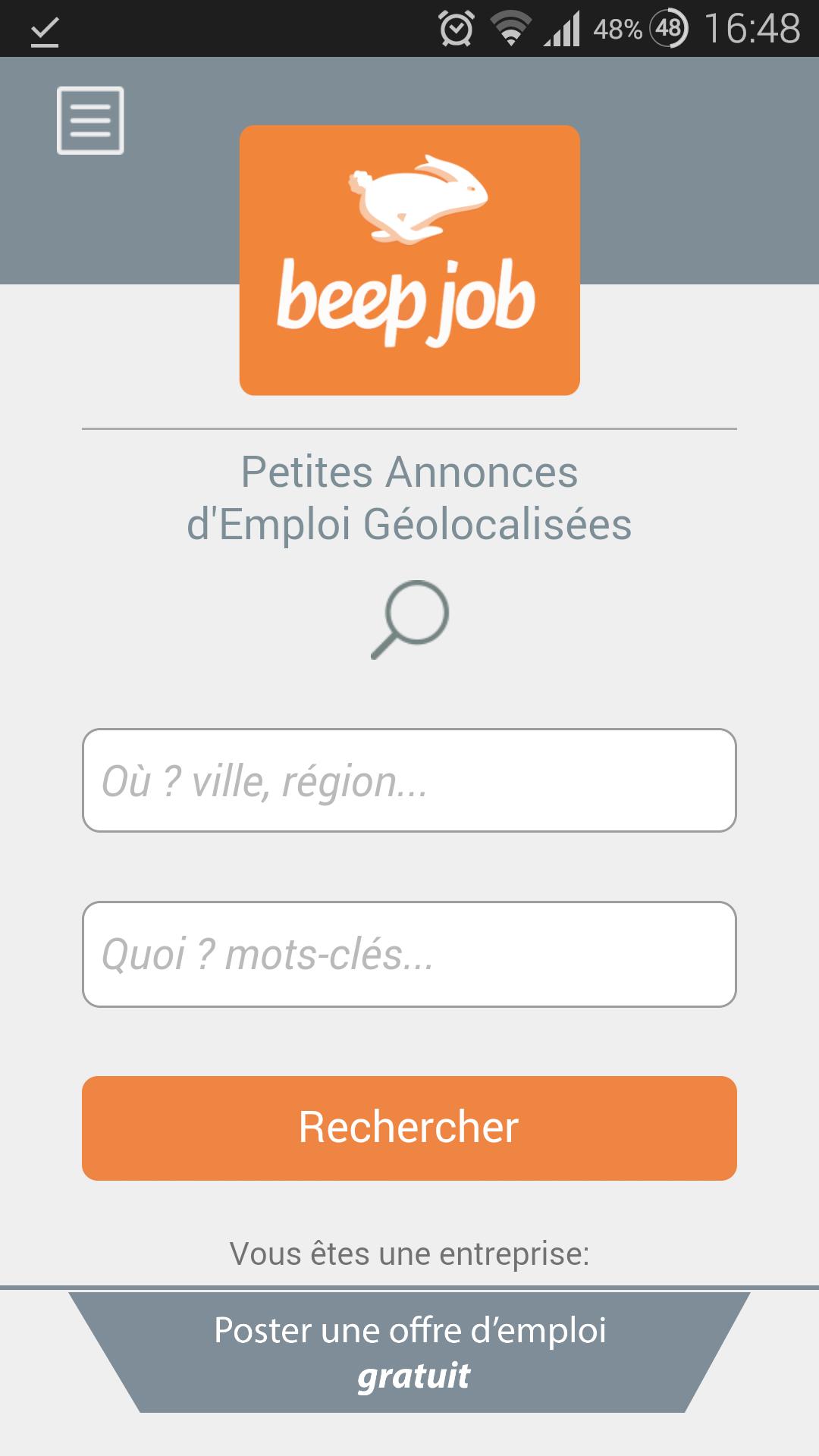 Beepjob : Offres d'emploi