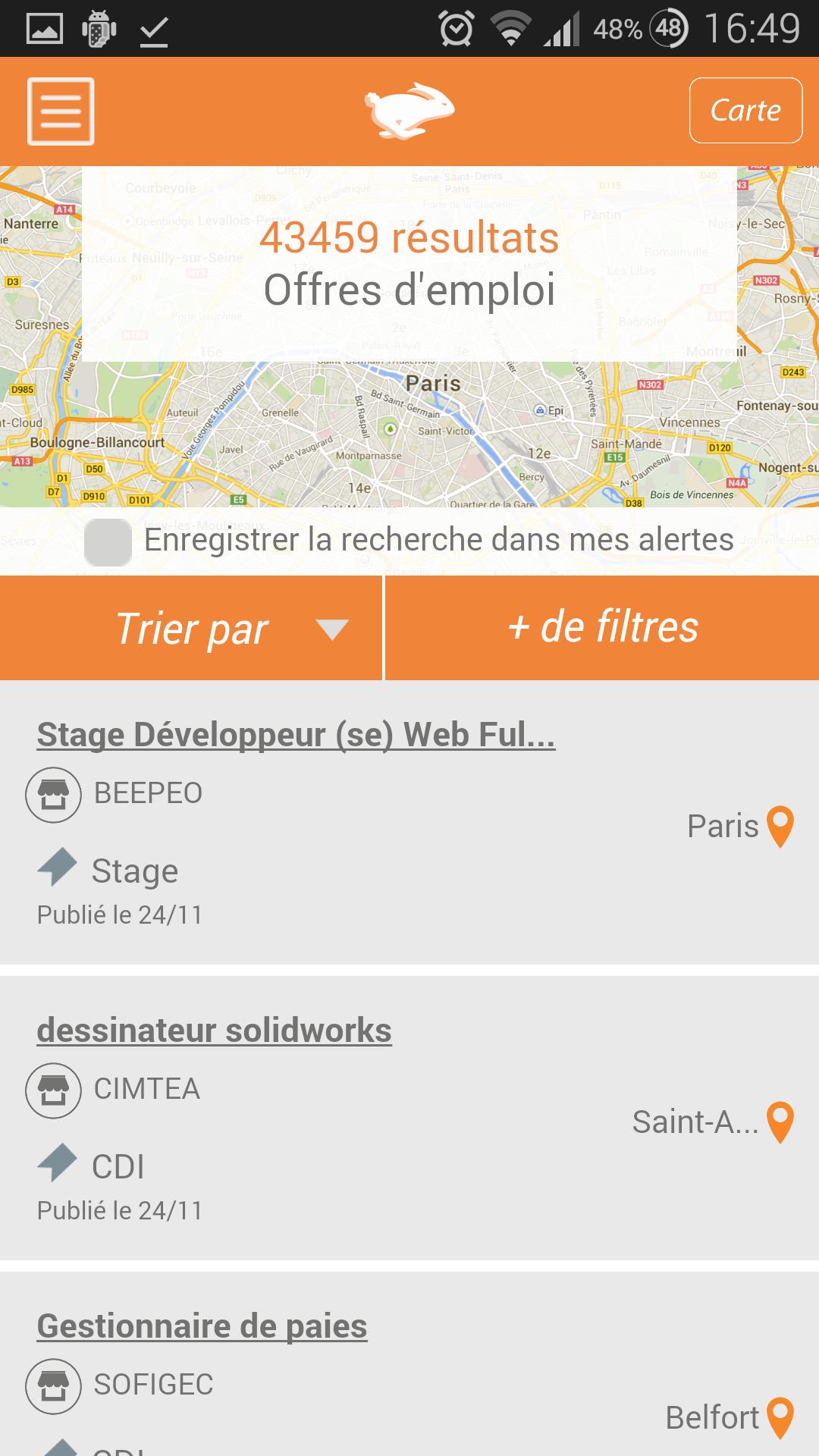 Beepjob : Offres d'emploi