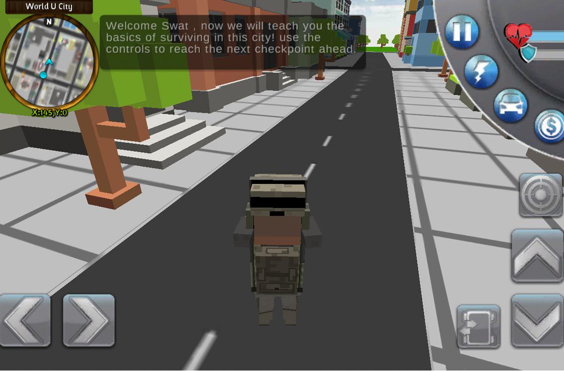 Blocky Police San Andreas City