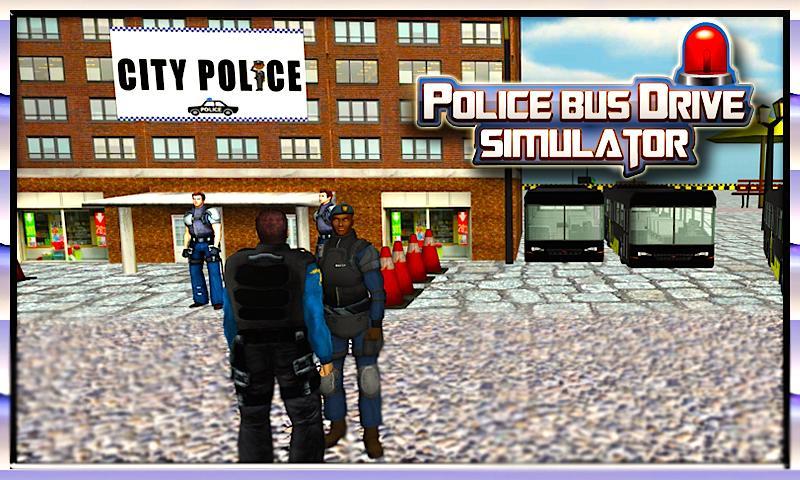 Police Bus Driving Simulator