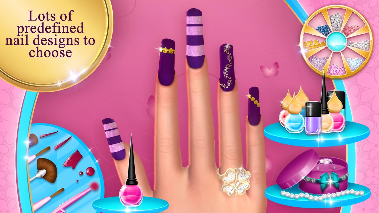 Fashion Nail Salon Game