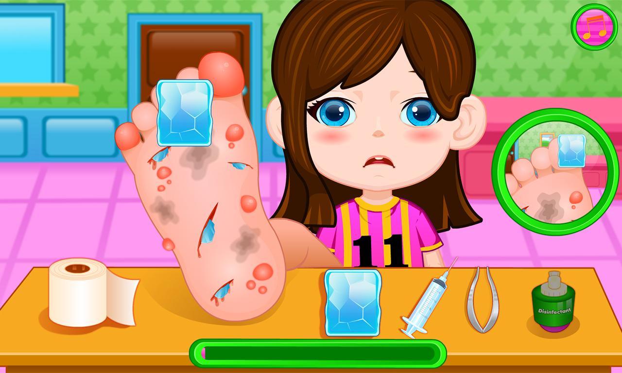 Big foot doctor game