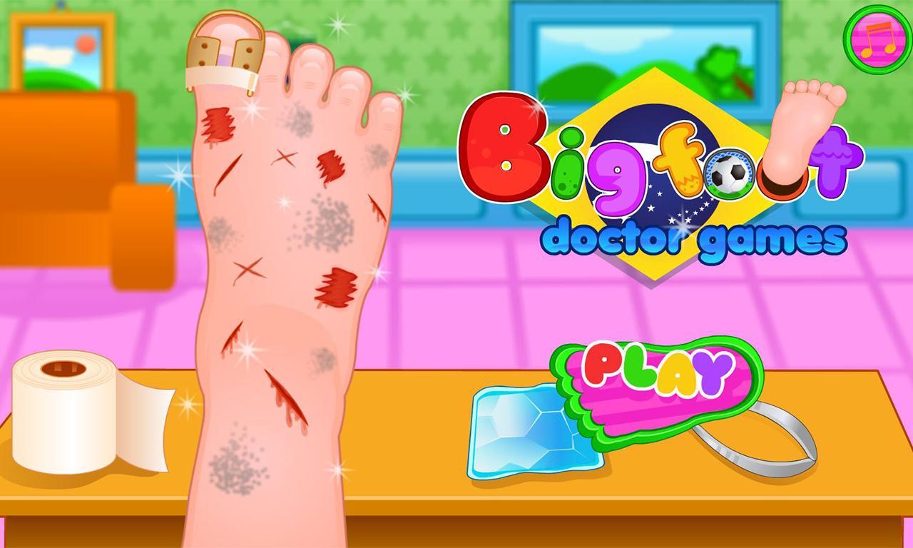 Big foot doctor game