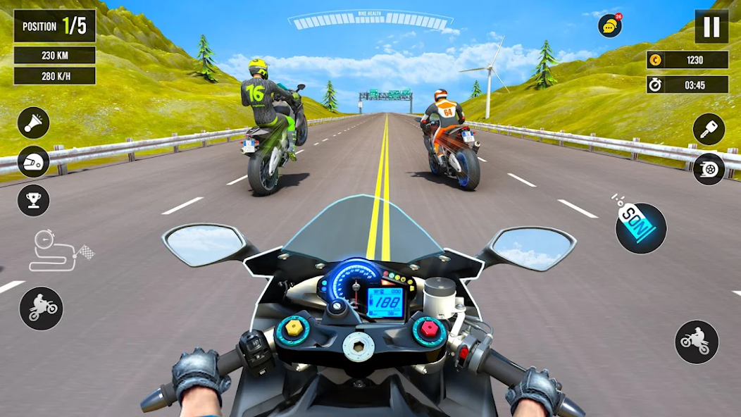 Moto racing Master game