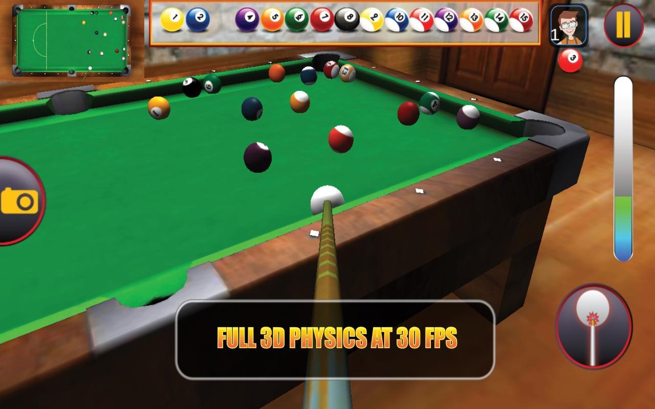 8 Ball Billiard Pool Challenge