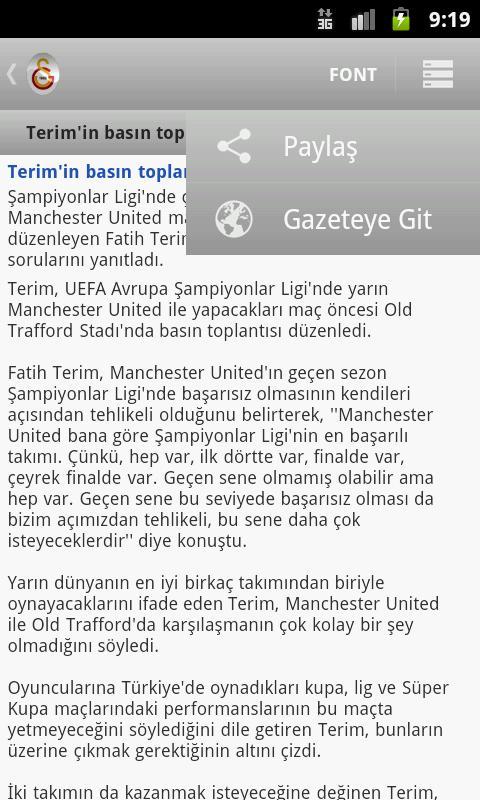 Galatasaray Haber